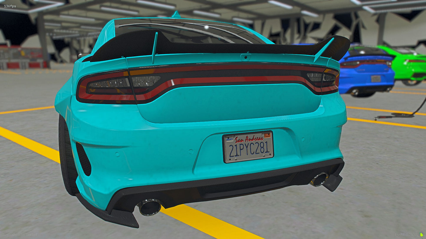 2021 Dodge Charger SRT Scatpack Waido Widebody