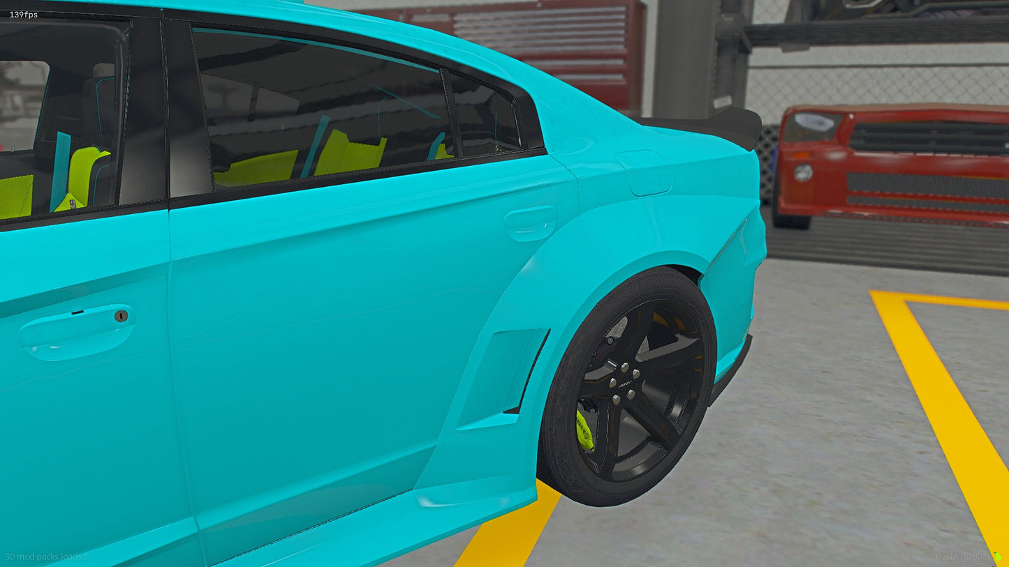 2021 Dodge Charger SRT Scatpack Waido Widebody