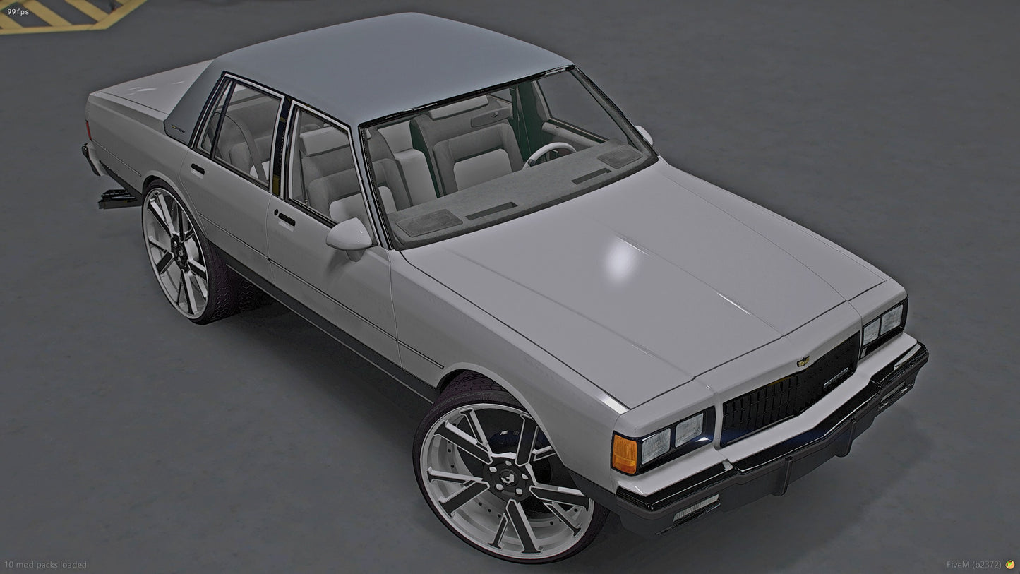 1986 Chevy Caprice Box on 26" Vlone Forgis