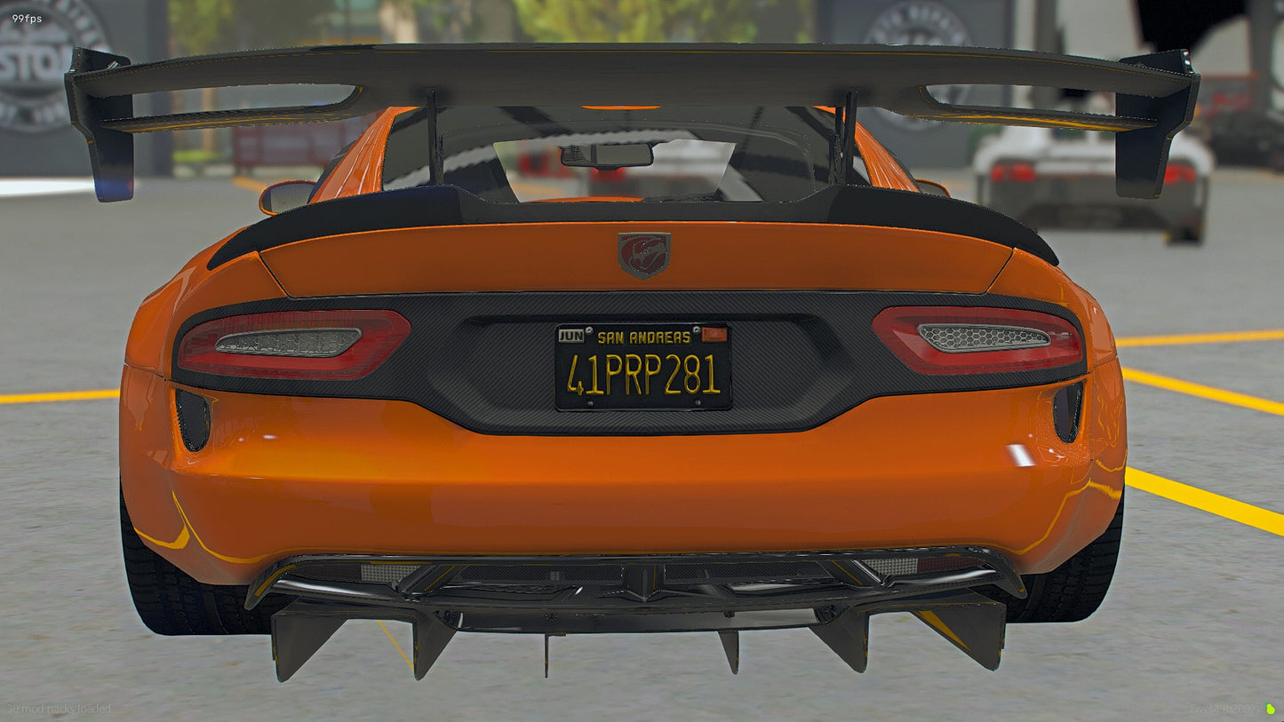 2017 Dodge Viper ACR RP Widebody