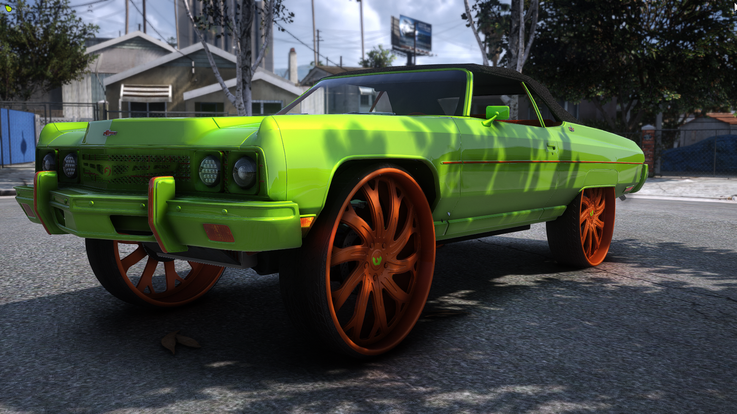 1973 Chevy Caprice Vert Twin Turbo LSX on 30" Forgiatos