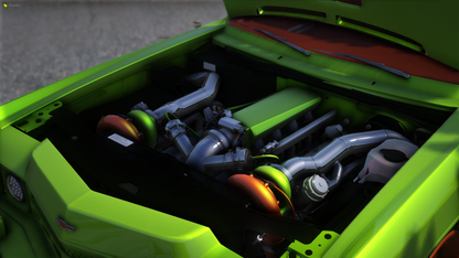 1973 Chevy Caprice Vert Twin Turbo LSX on 30" Forgiatos